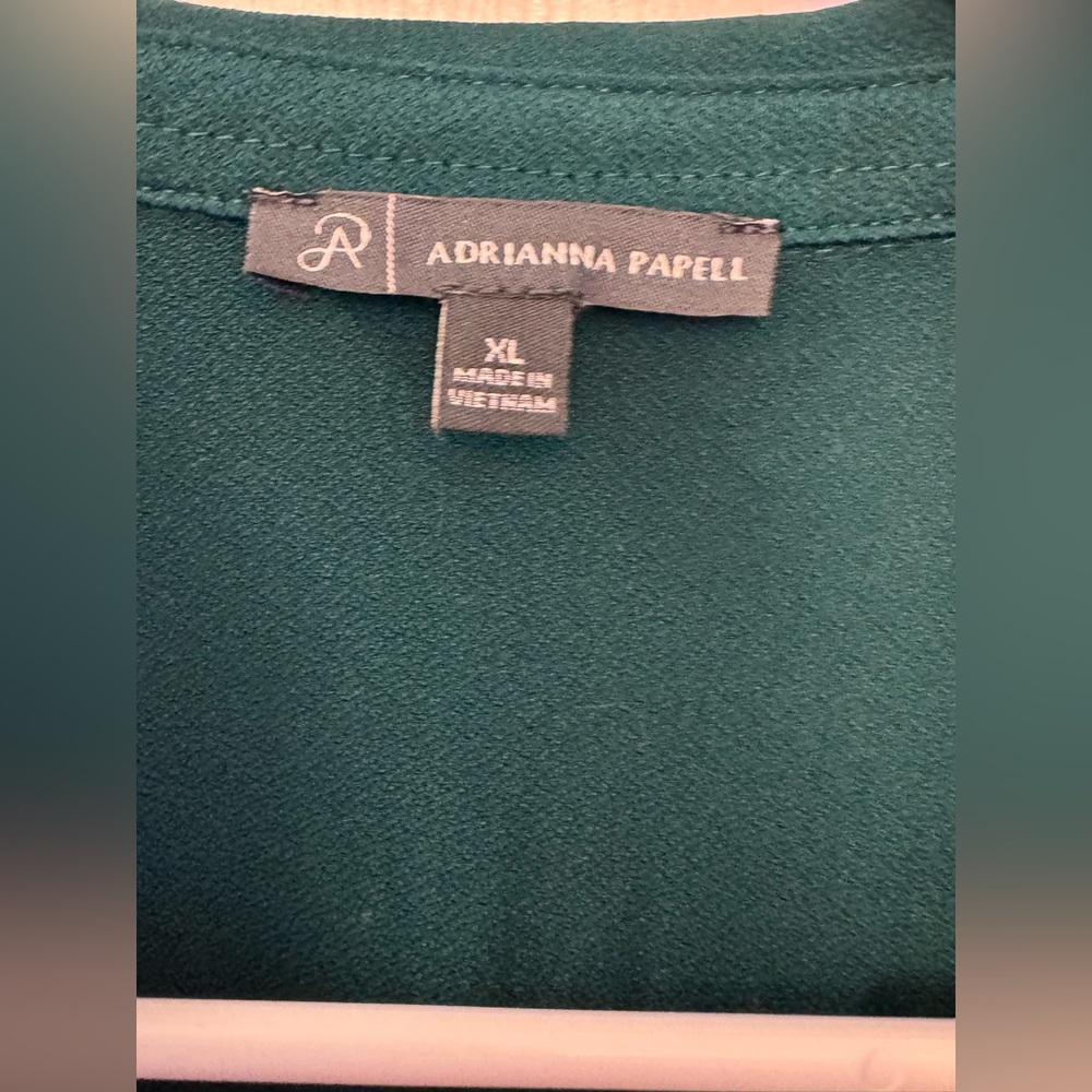 Adrianna Papell Long Sleeve Top | Size XL - Picture 3 of 5